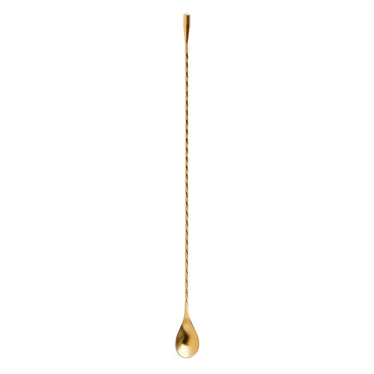 Gold Cocktail Barspoon - vibeboxshop