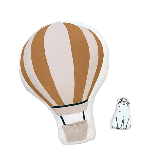 Hot Air Balloon Interactive Pillow - vibeboxshop
