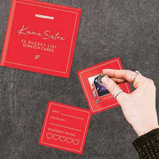 Kama Sutra - Bucket List Scratch Cards - vibeboxshop