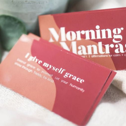 Morning Mantra Affirmation Cards - vibeboxshop