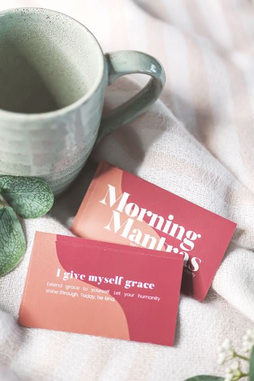 Morning Mantra Affirmation Cards - vibeboxshop