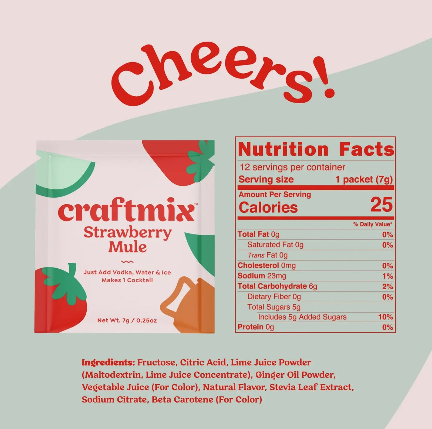 CraftMix Individual Cocktail Mixers
