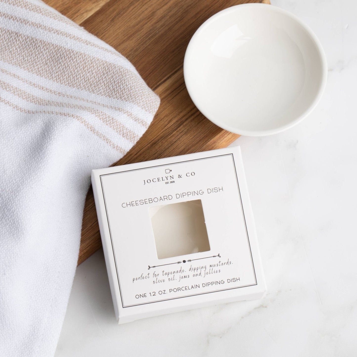 The Luxe Collection Cheeseboard Dipping Dish - vibeboxshop