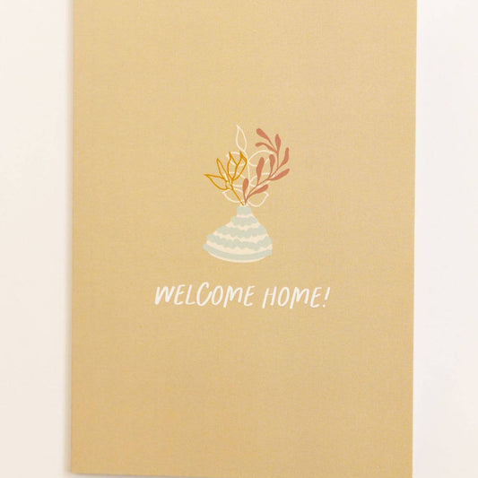 Welcome Home Greeting Card - vibeboxshop