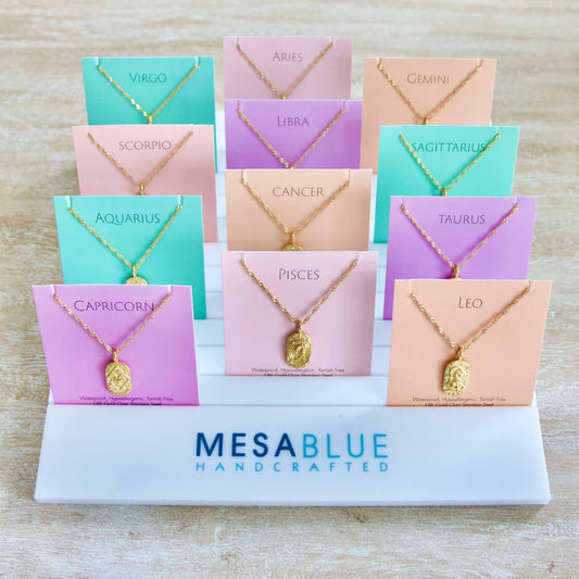 Zodiac Sign Necklaces - vibeboxshop