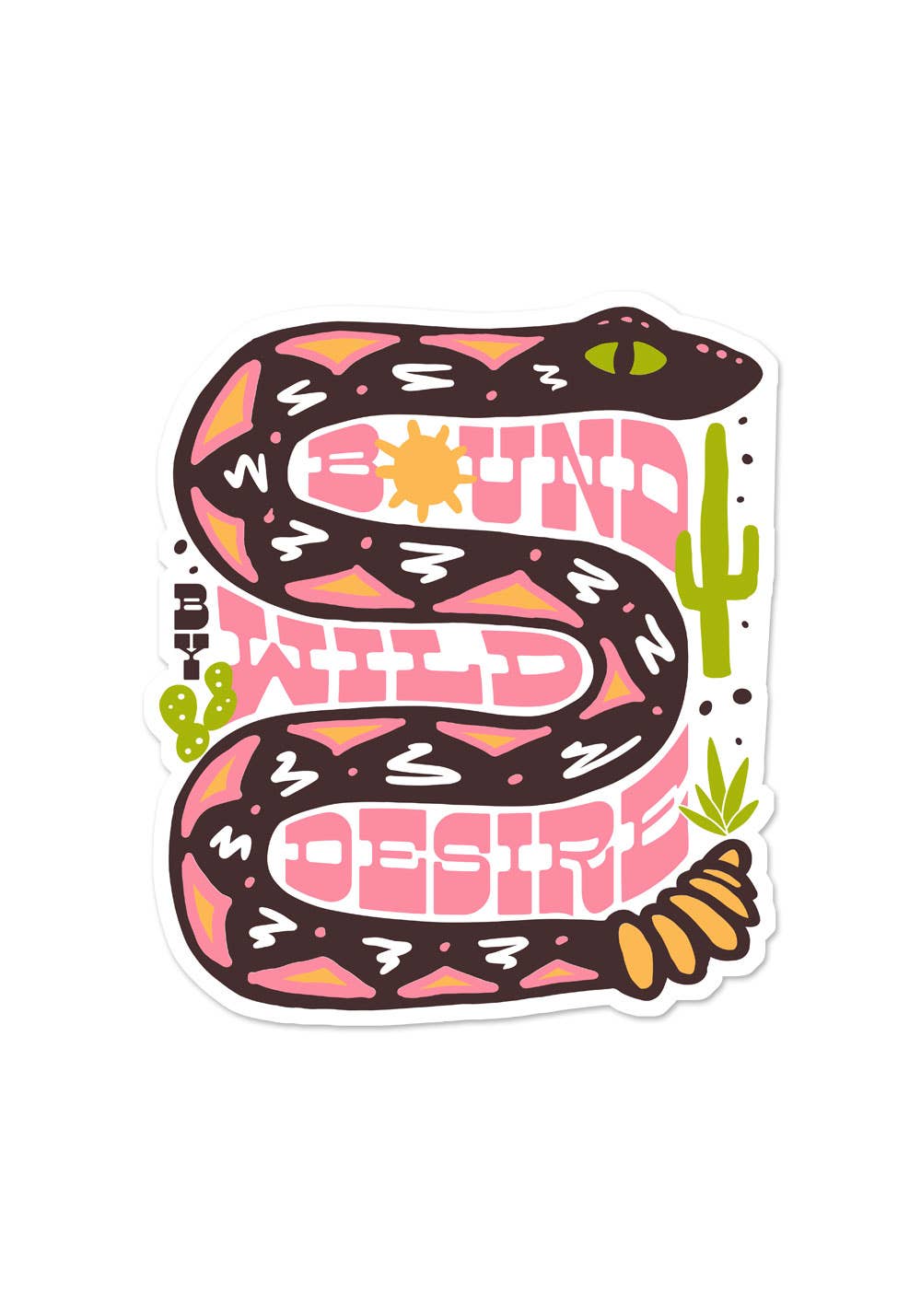 Bound By Wild Desire Sticker