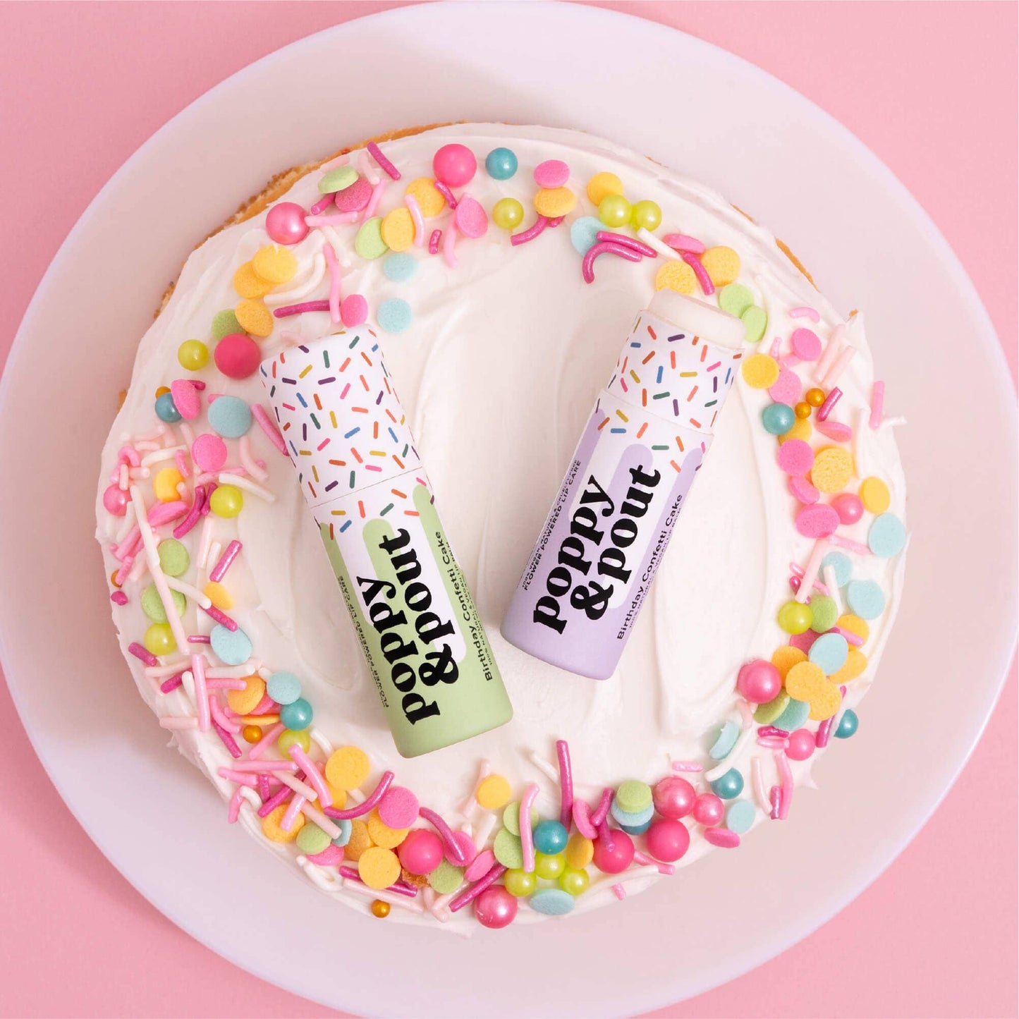 Birthday Cake Lip Balm Purple