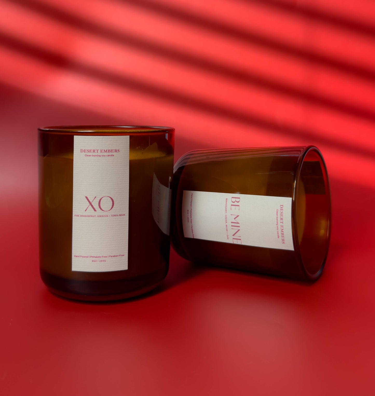 XO: Hibiscus + Dragonfruit Soy Candle 