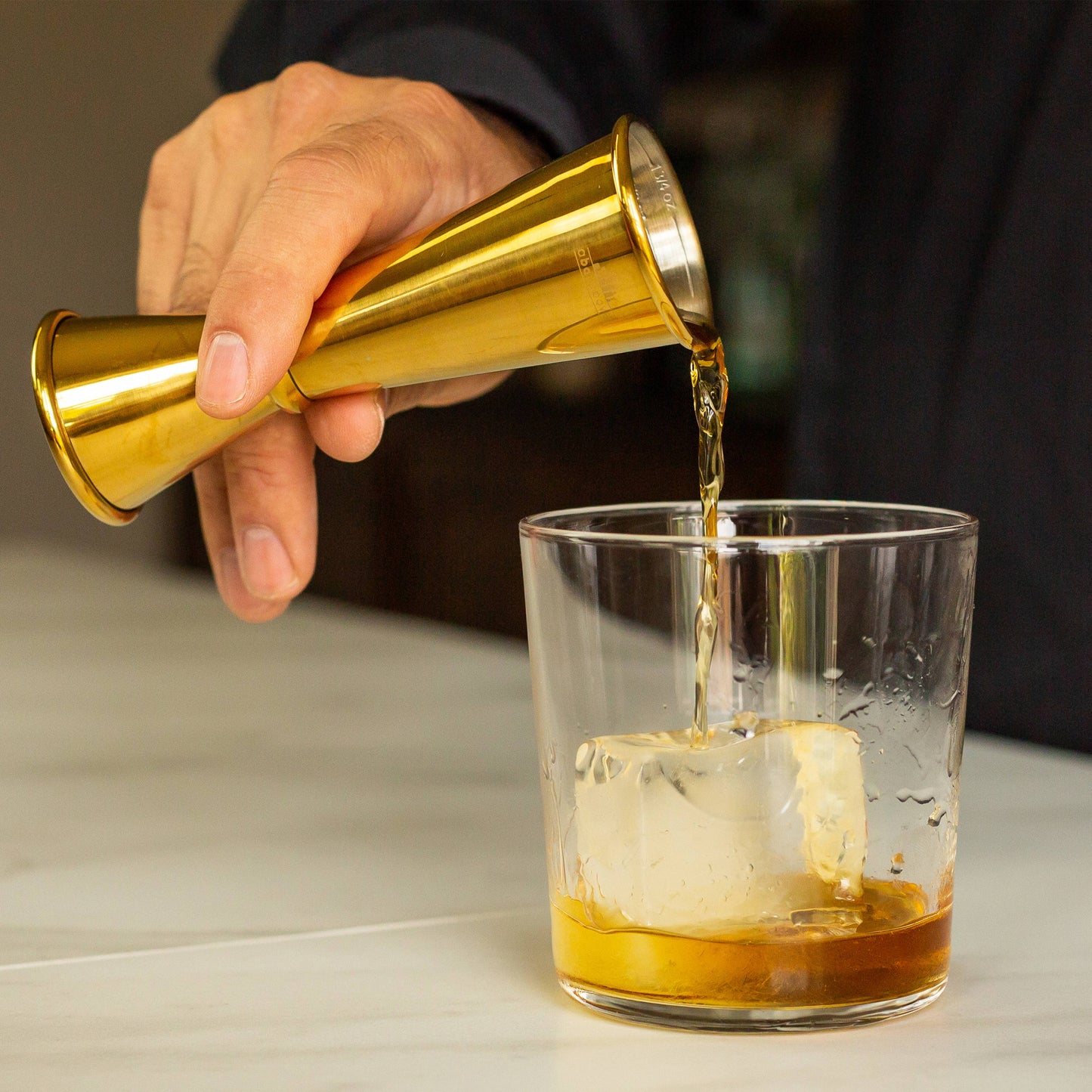 Gold Cocktail Jigger