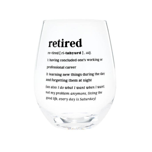 Retired Wine Glass