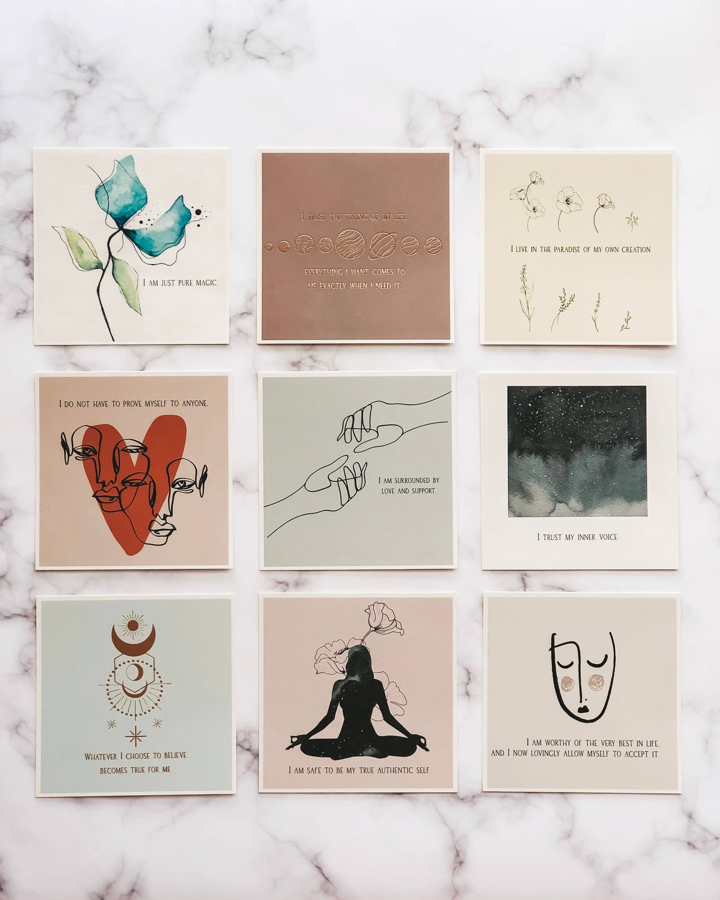 Be you Affirmation Cards