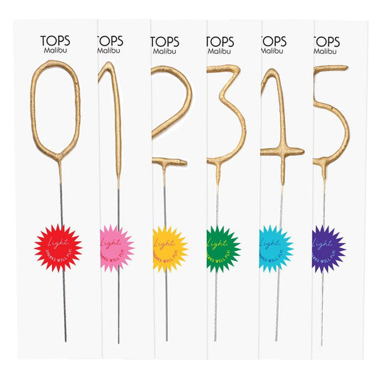 8" Gold Sparkler Wand - 1 - vibeboxshop