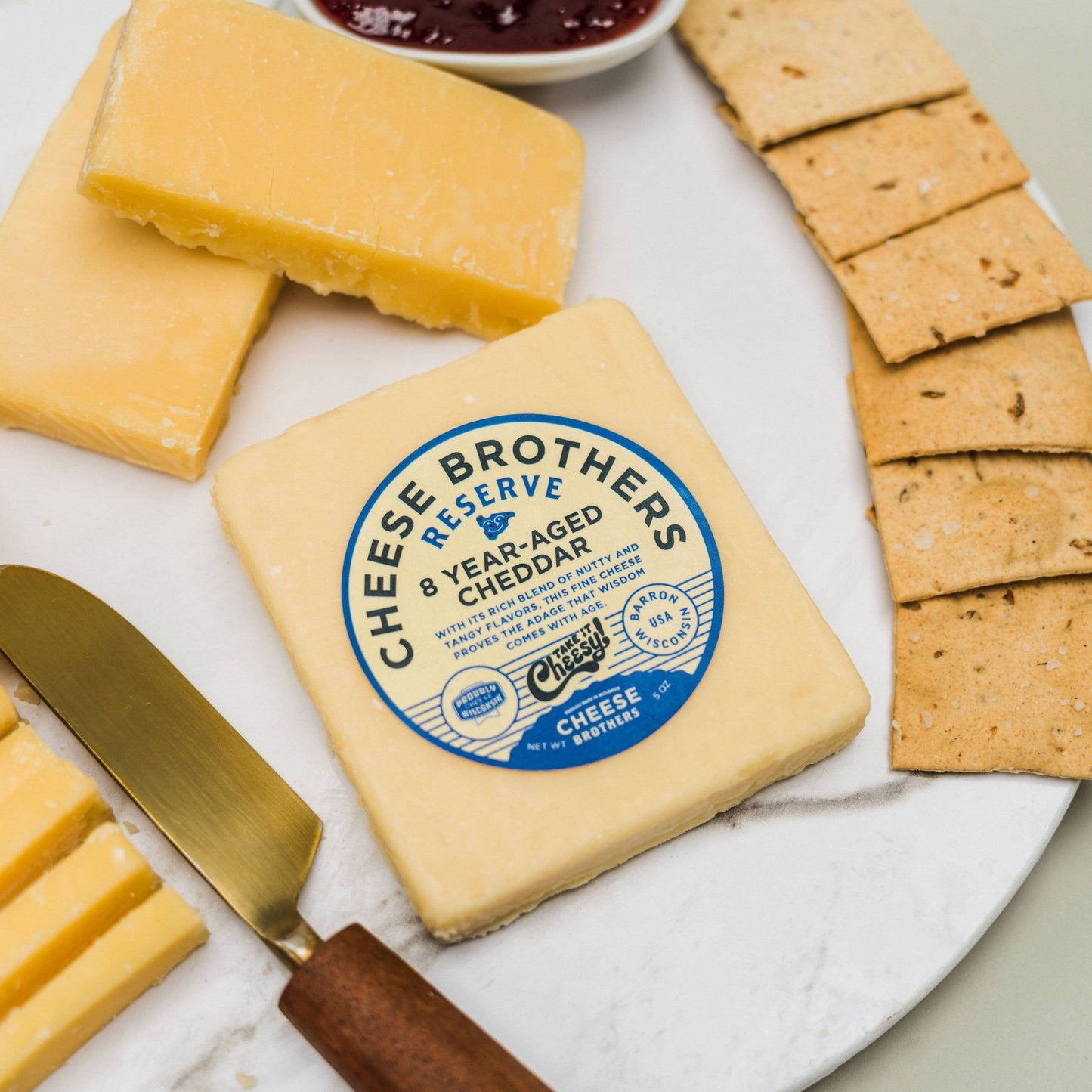 8 - Year - Aged Cheddar - vibeboxshop