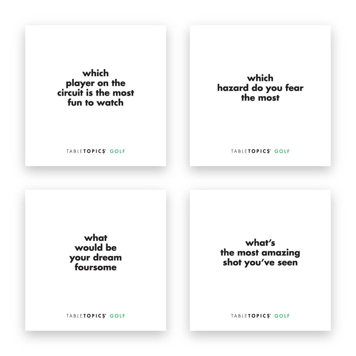 Golf Table Topics