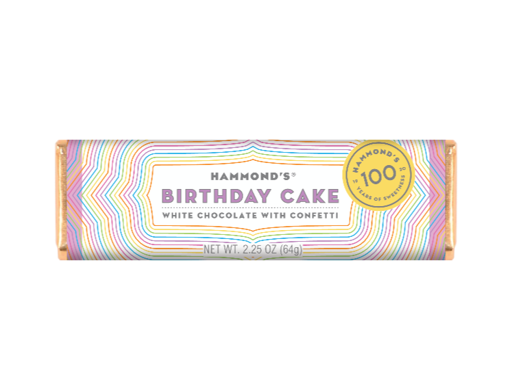 Birthday Cake White Chocolate Bar