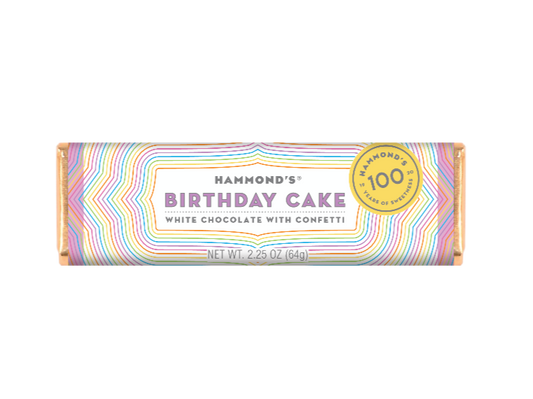 Birthday Cake White Chocolate Bar