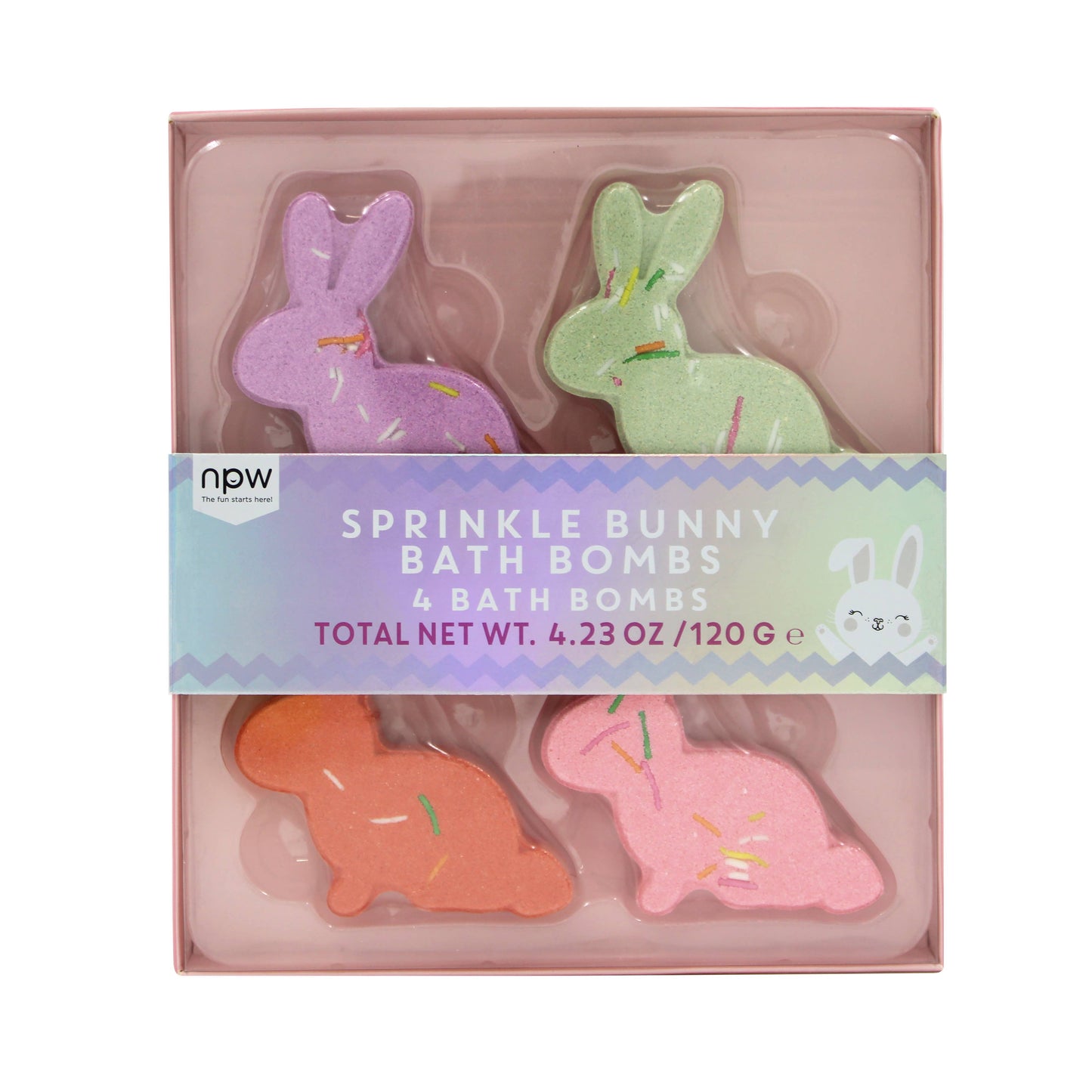 Bunny Bath Bombs - 4 Pack