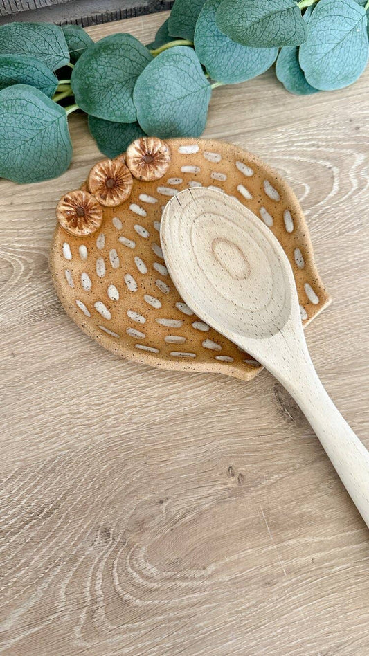Neutral Cactus Spoon Rest