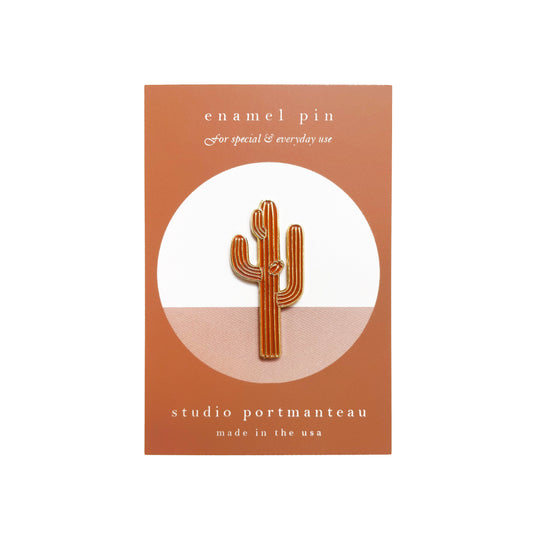 Saguaro Cactus Enamel Pin