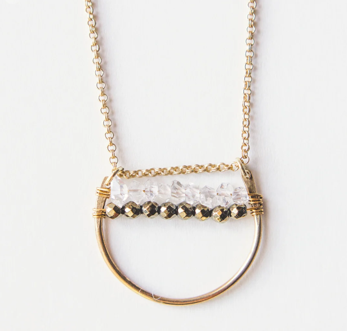 Herkimer Diamond Simply Lucky Necklace