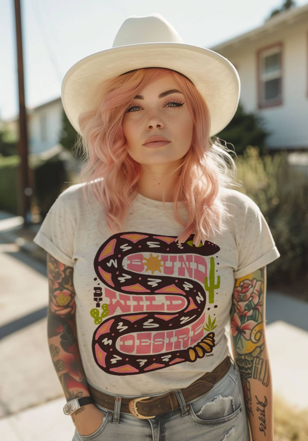 Bound By Wild Desire Triblend Tee