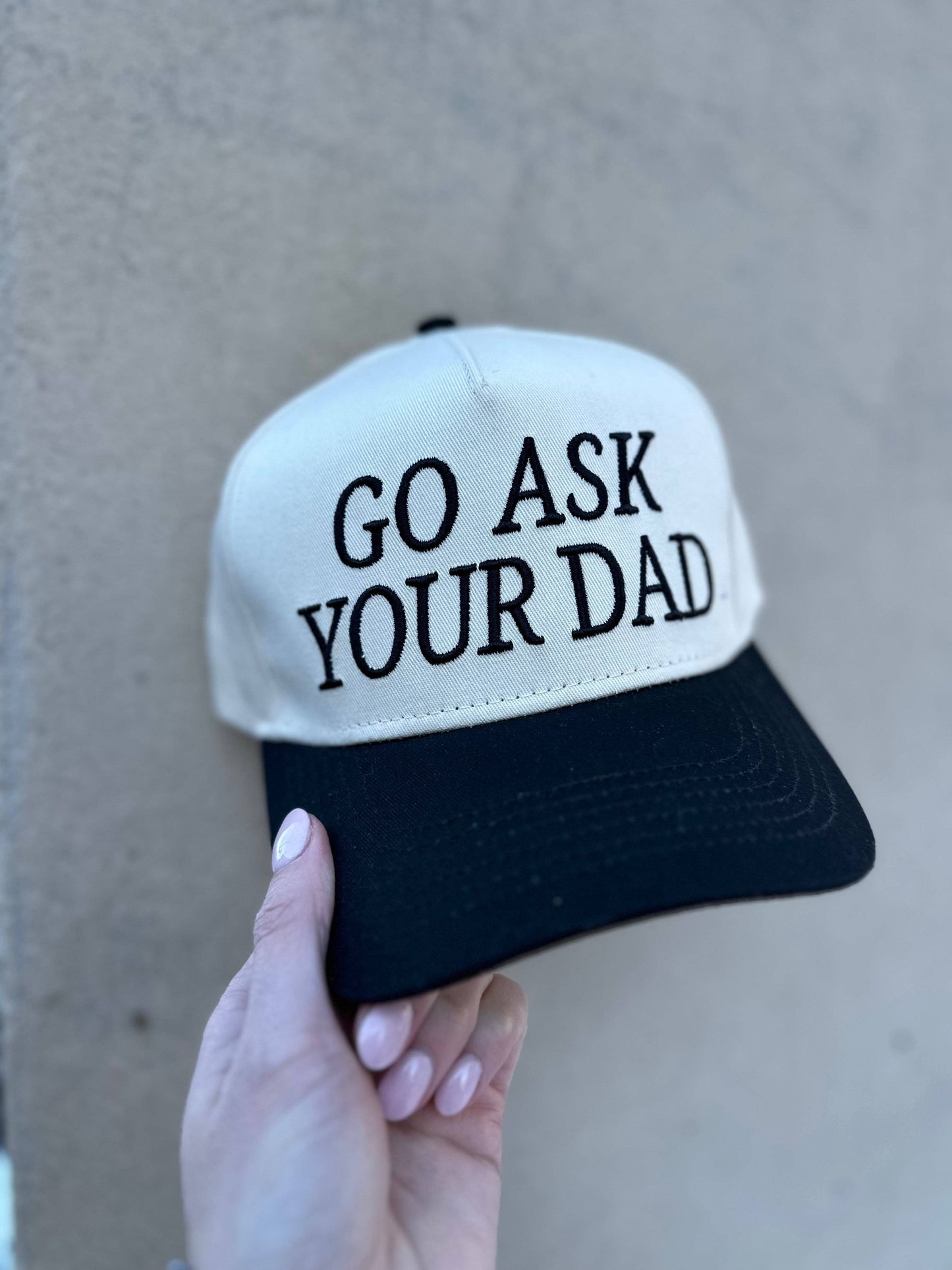 Go Ask Your Dad Trucker Hat