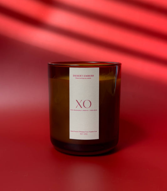 XO: Hibiscus + Dragonfruit Soy Candle 