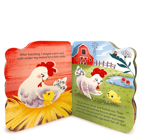 A Little Chick Shaped Board Book - vibeboxshop