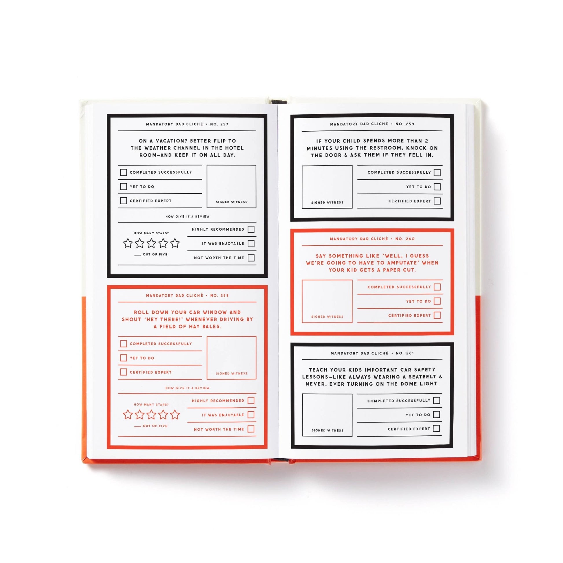 A Trillion Cliches Every Dad Will Do Prompted Journal - vibeboxshop