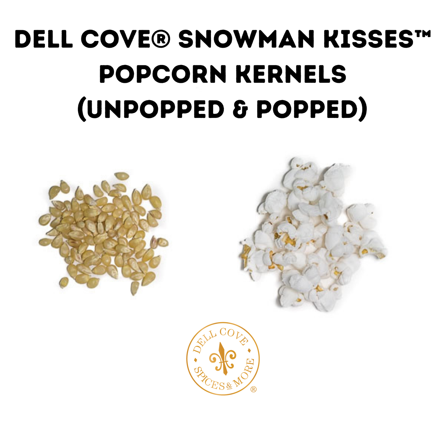Snowman Kisses Popcorn Kernels, Xmas Christmas Stocking Gift