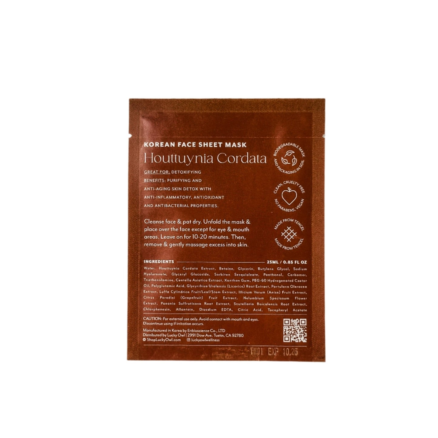 Affirmation Sheet Masks - vibeboxshop