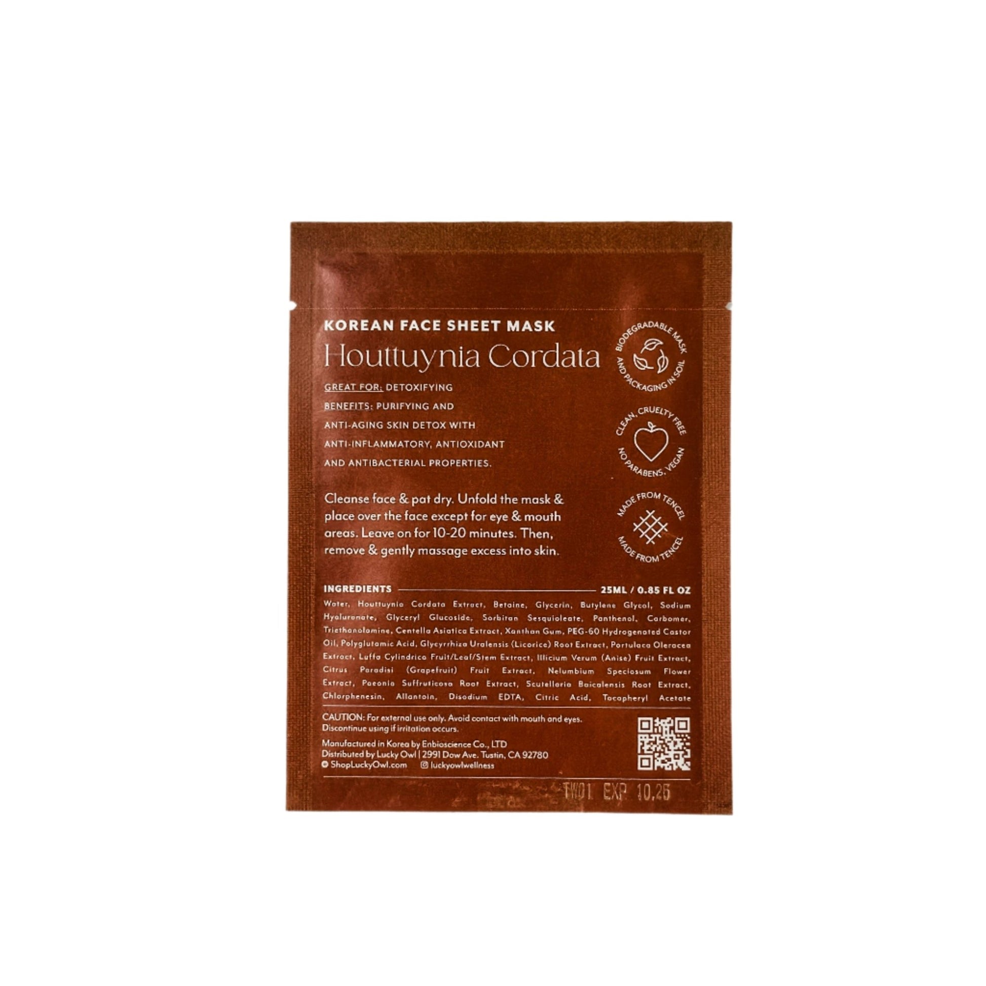 Affirmation Sheet Masks - vibeboxshop