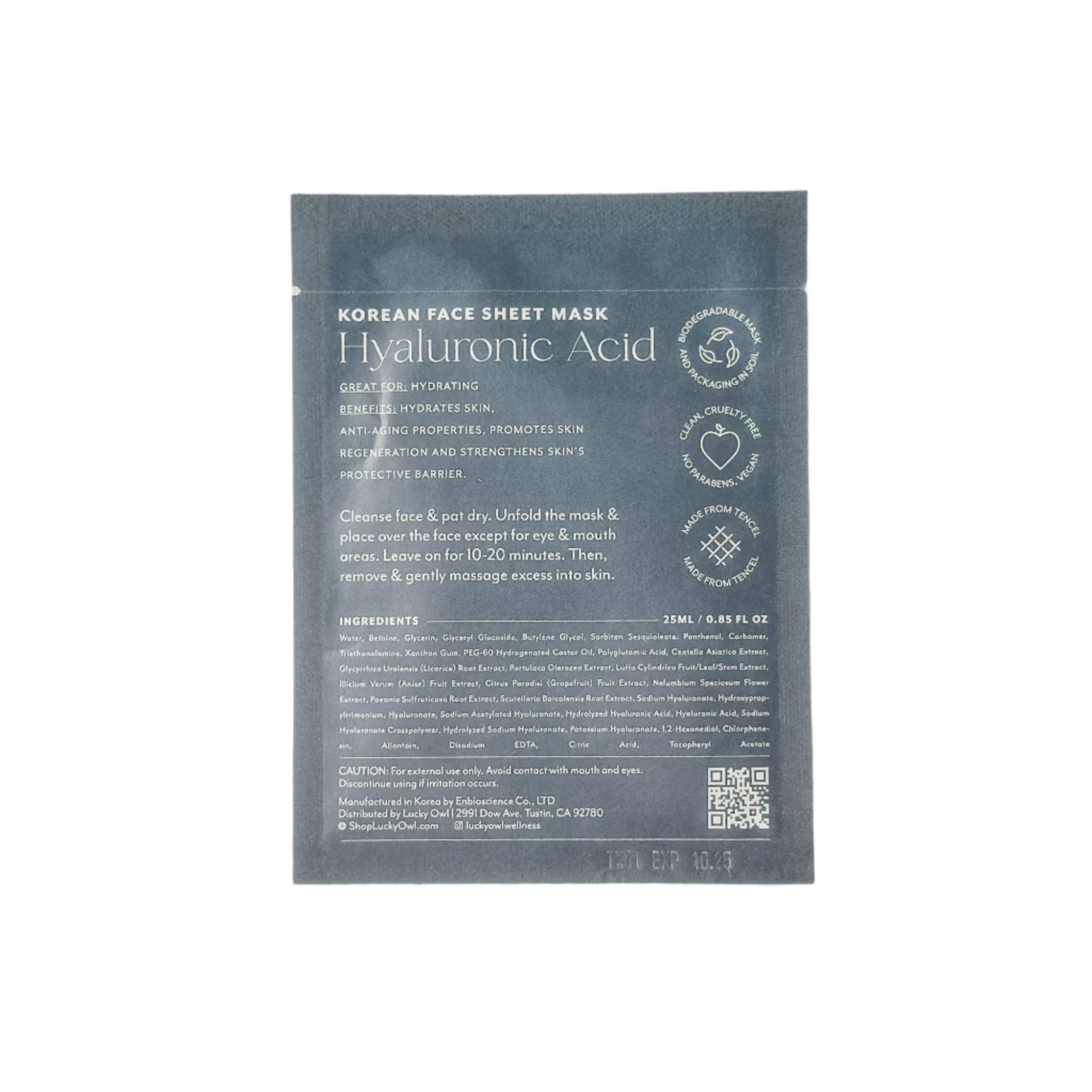 Affirmation Sheet Masks - vibeboxshop