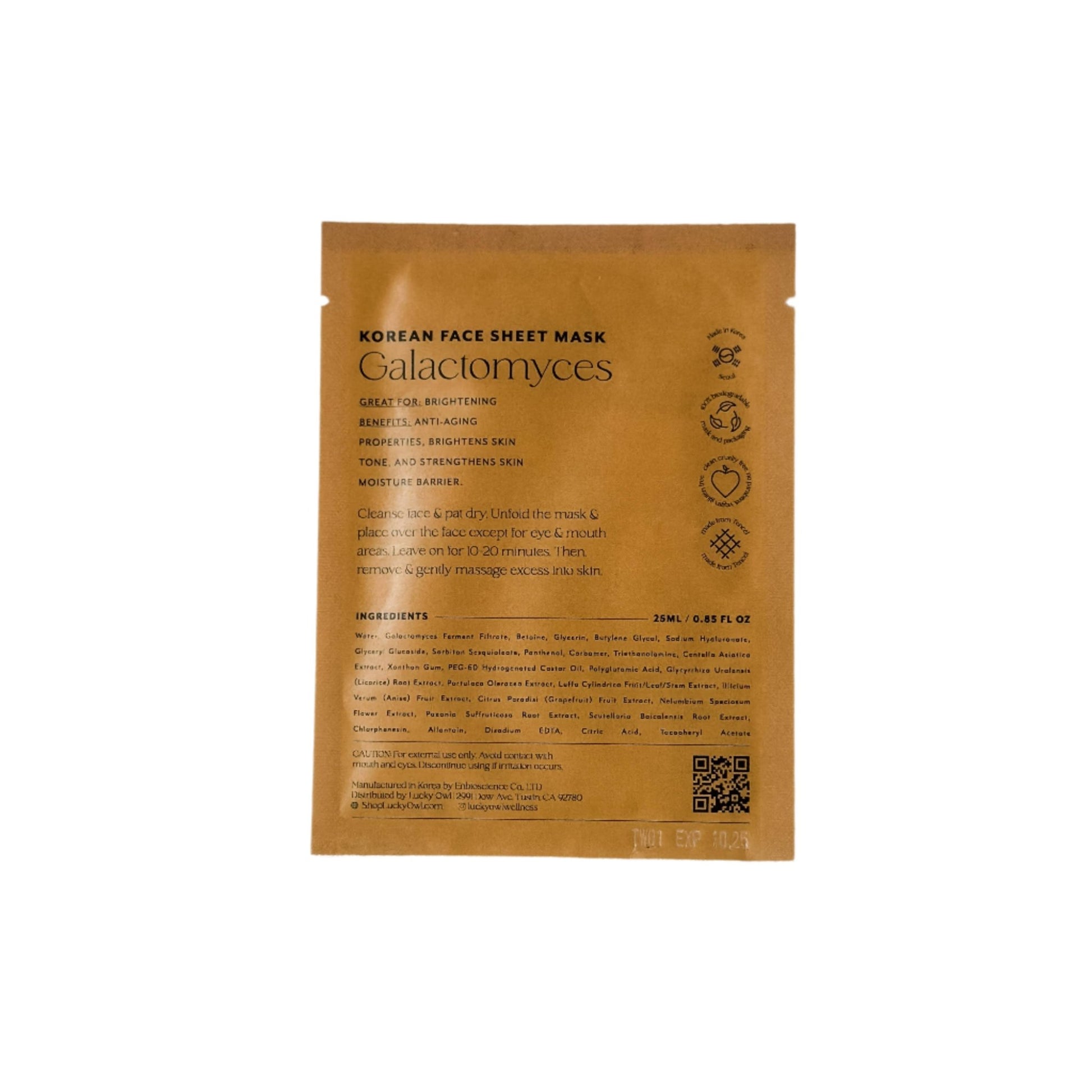 Affirmation Sheet Masks - vibeboxshop