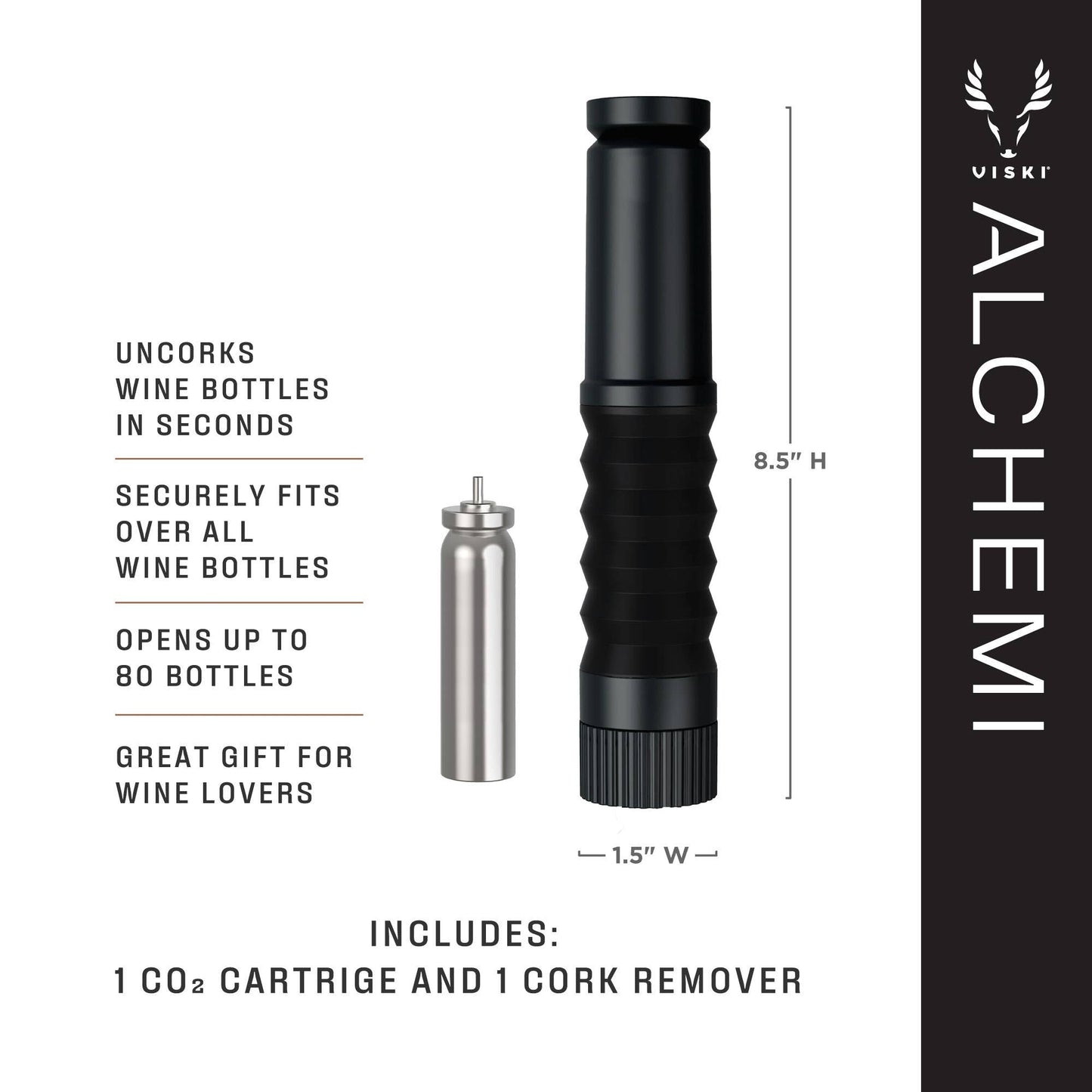 Alchemi™ CO2 Cork Remover - vibeboxshop