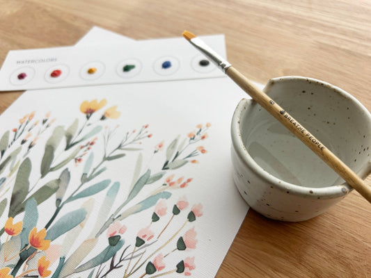 All - In - One Watercolor Kit - Desert Bloom - vibeboxshop
