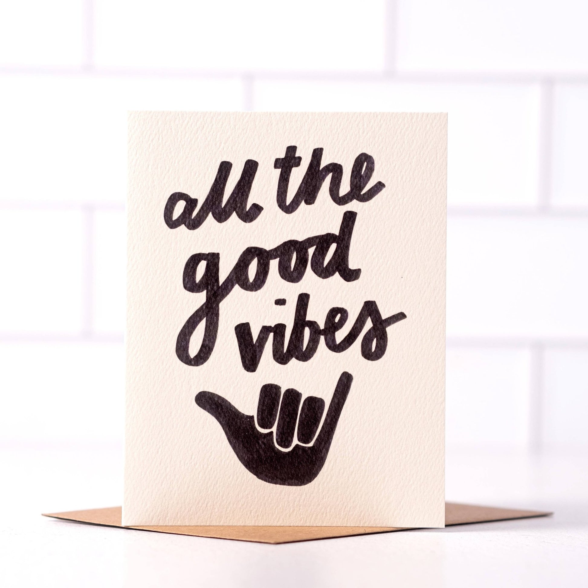 All The Good Vibes Card - vibeboxshop