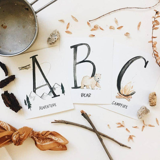 Alphabet Adventure Flash Cards | Card Set - vibeboxshop