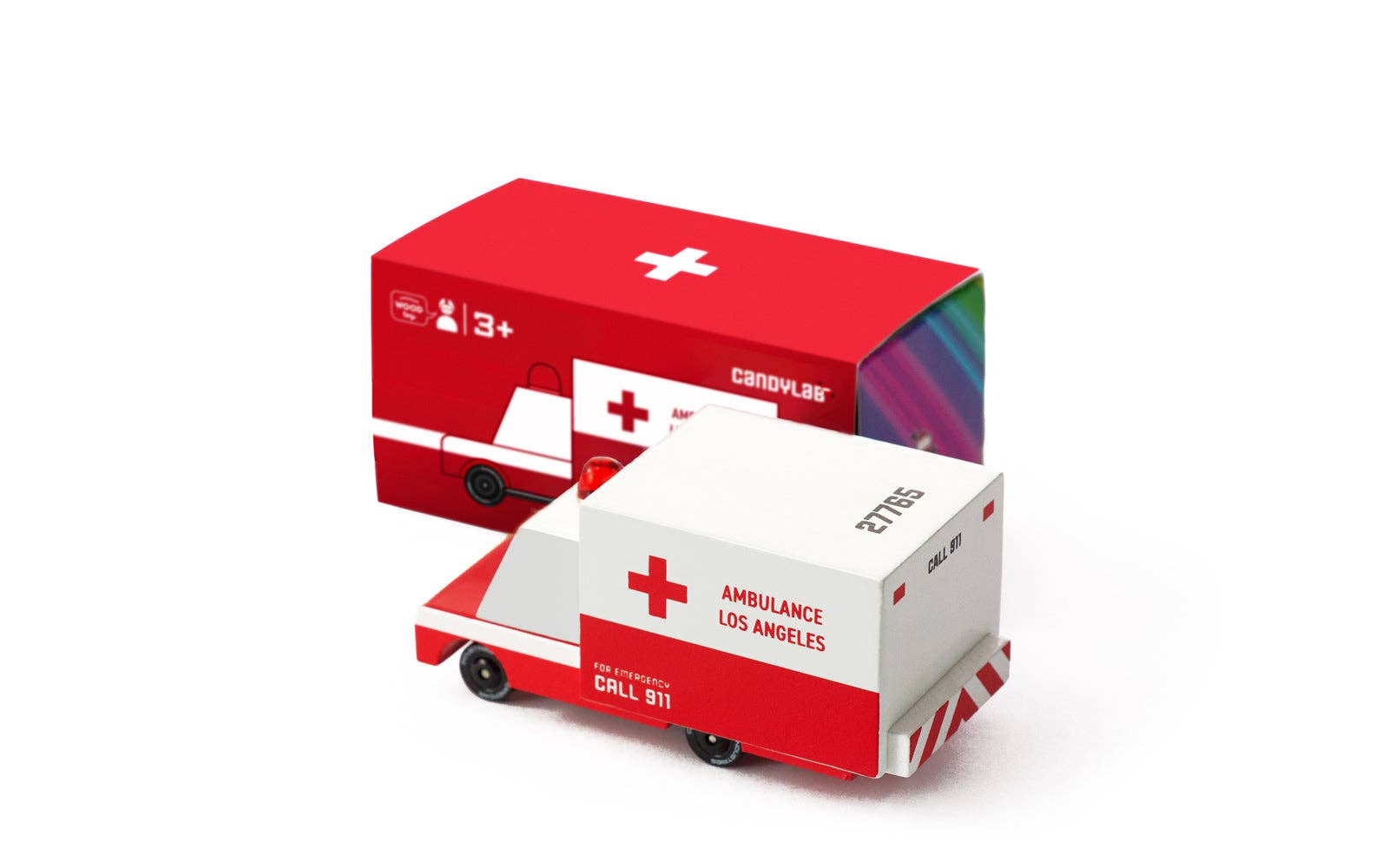 Ambulance Toy Van - vibeboxshop