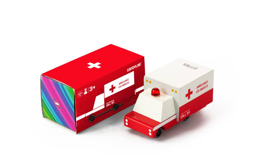 Ambulance Toy Van - vibeboxshop