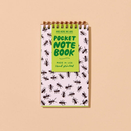 Ants Pocket Spiral Notebook - vibeboxshop
