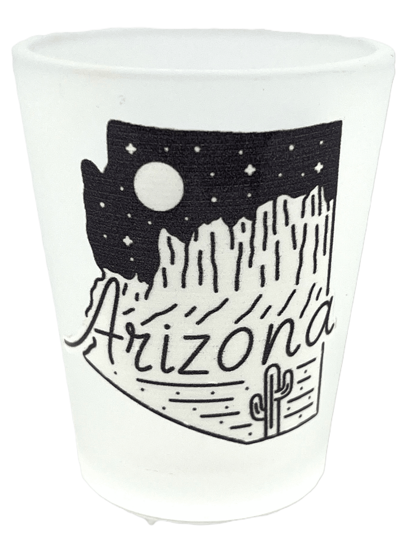 Arizona Frosted Shot Glass - vibeboxshop