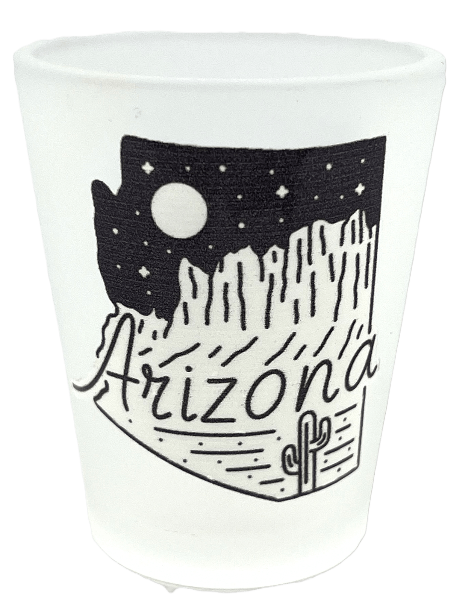 Arizona Frosted Shot Glass - vibeboxshop