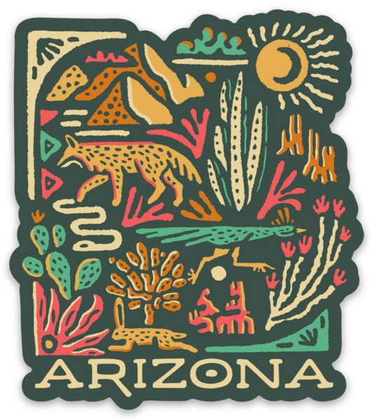 Arizona Nature Magnet - vibeboxshop