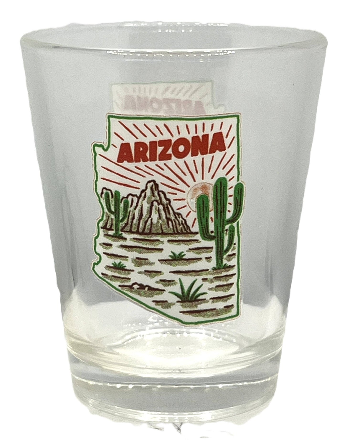 Arizona State Cactus Shot Glass - vibeboxshop