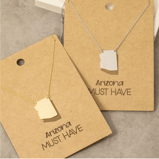 Arizona State Pendant Necklace - vibeboxshop