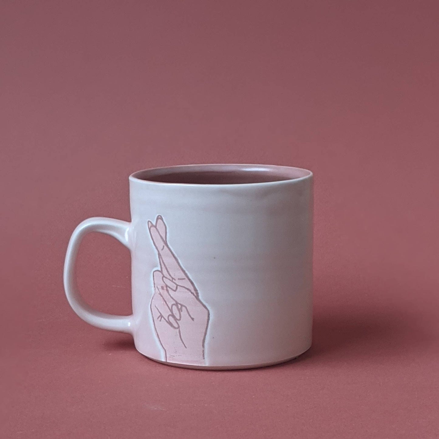 Essential Fingers Crossed Mug
