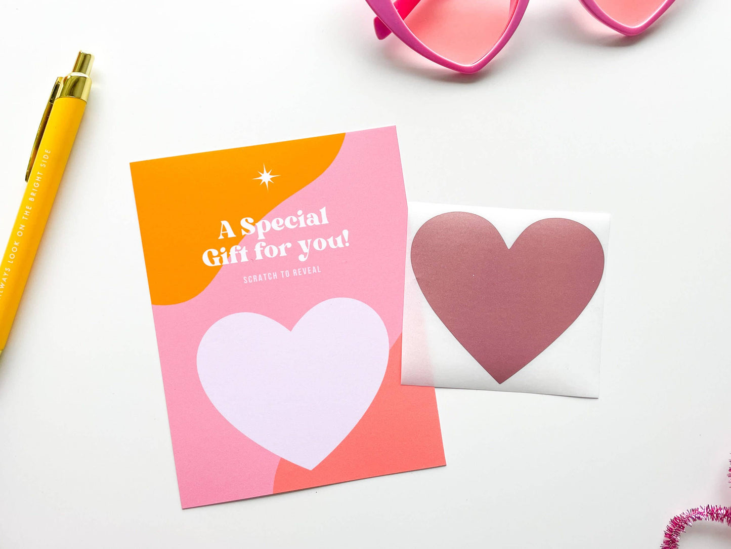 Scratch to Reveal Greeting Card