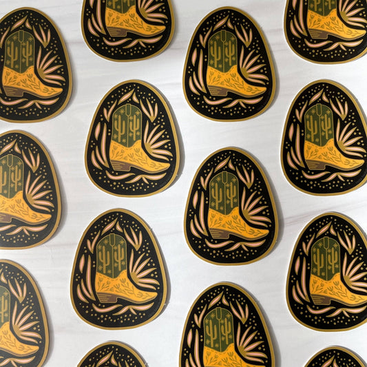 Baja Boot Sticker - vibeboxshop