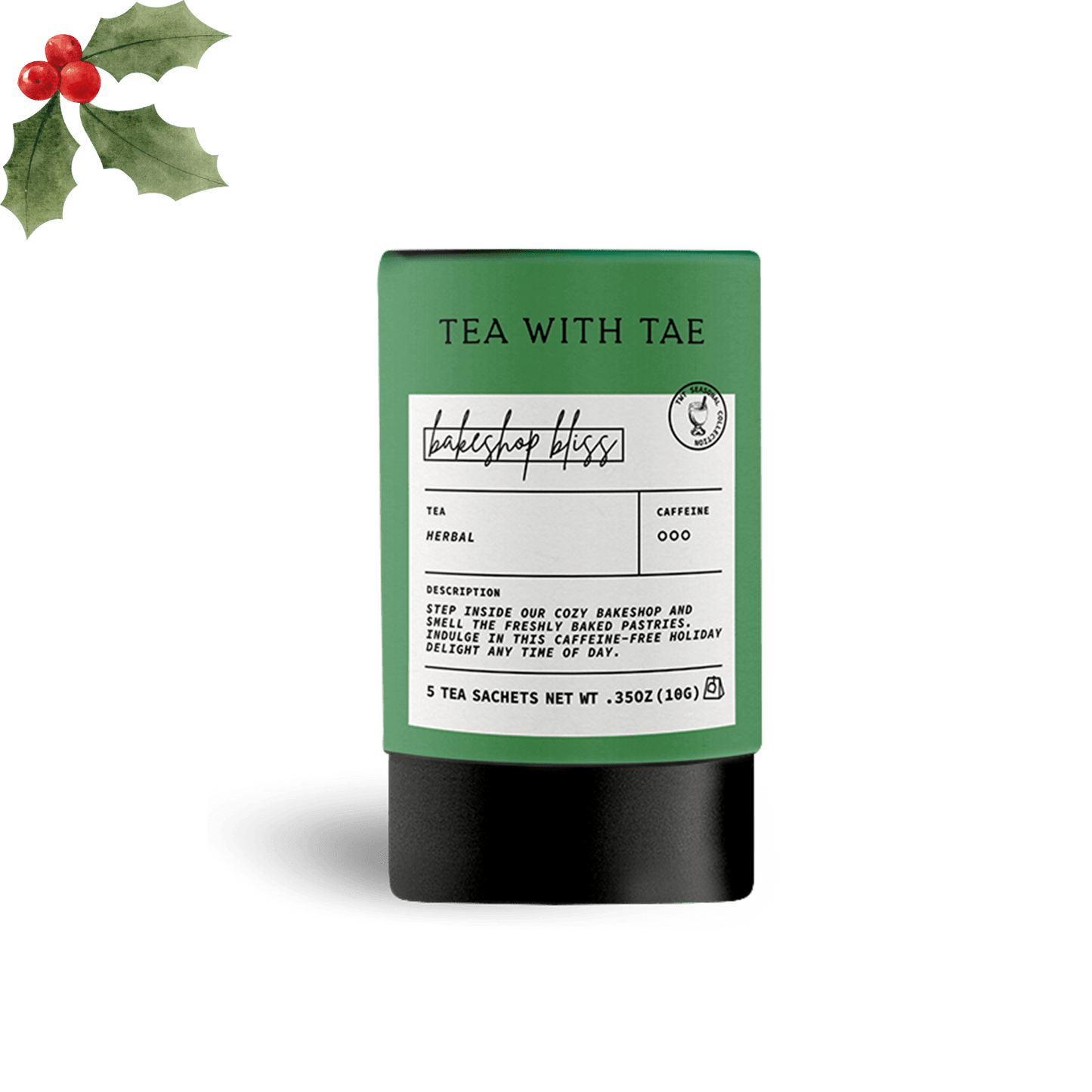 Bakeshop Bliss Holiday Herbal Mini Tube - vibeboxshop